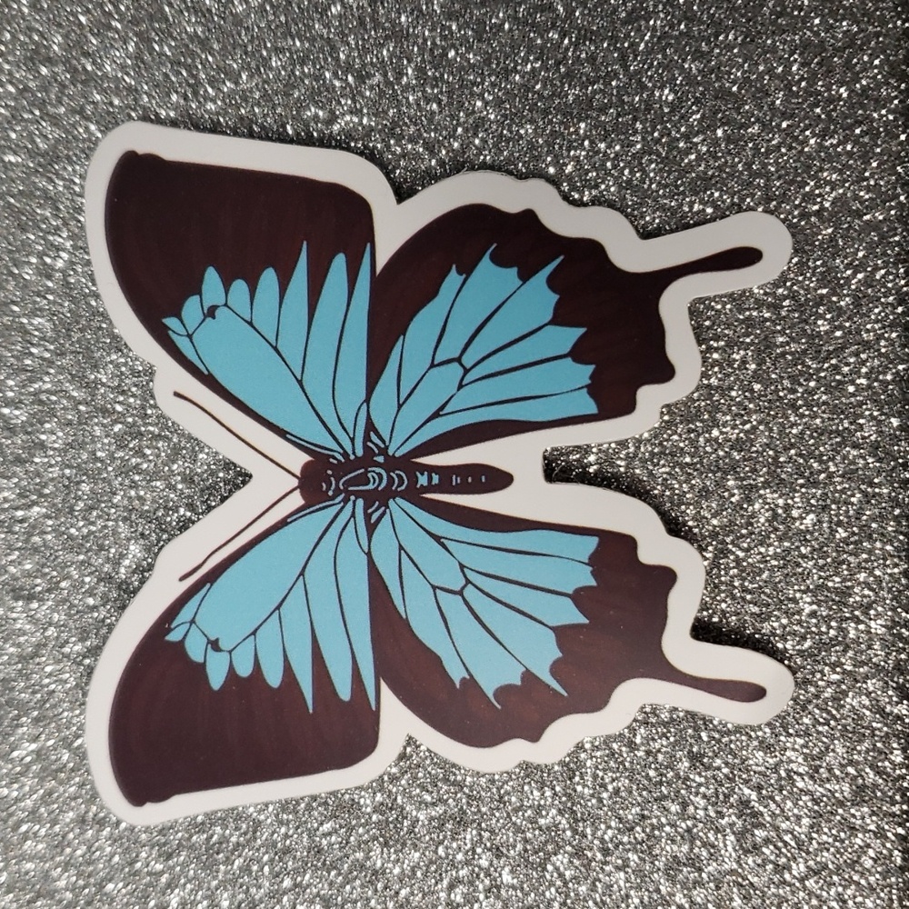 NATURE WATERPOOF Sticker Butterfly